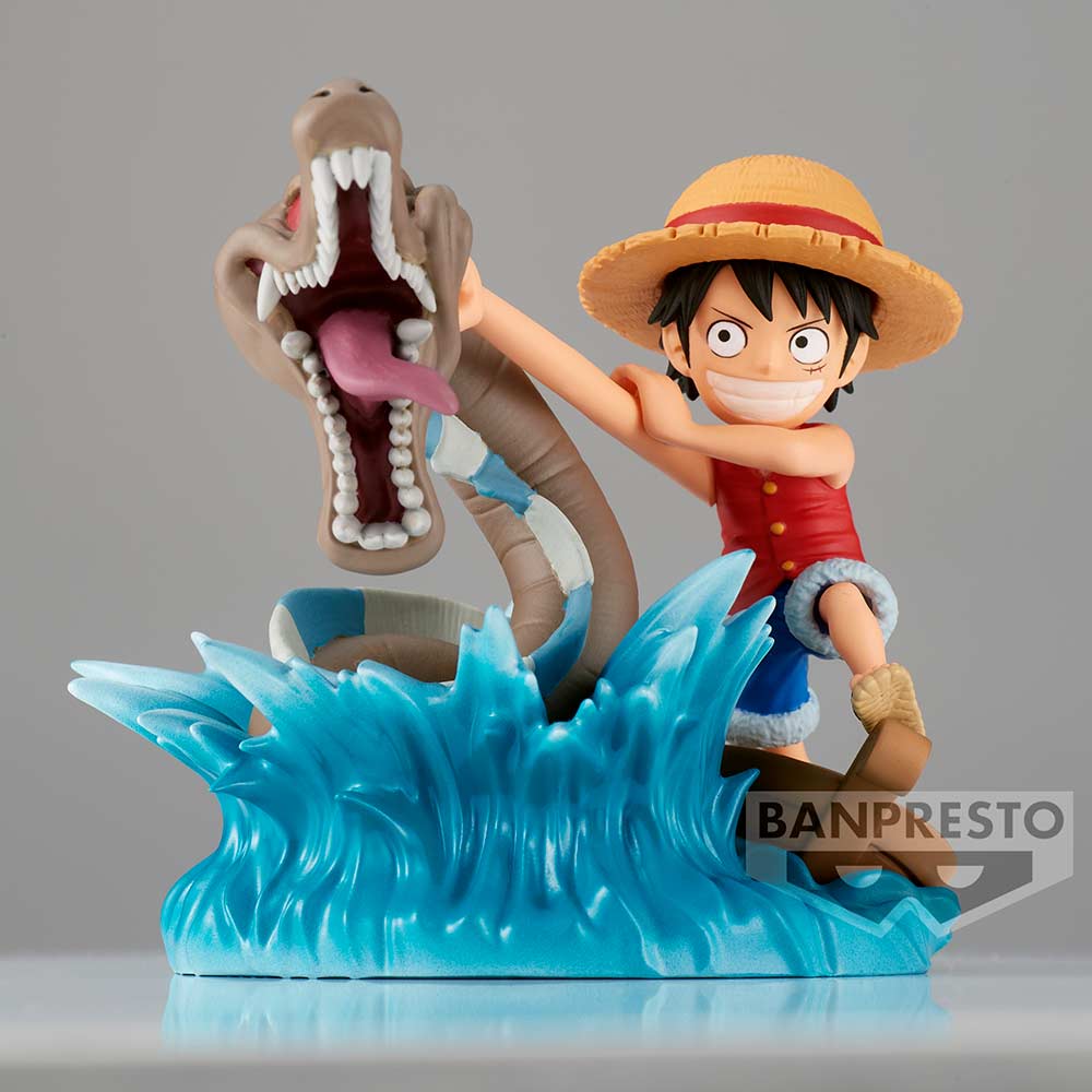 (PO) One Piece World Collectable Figure Log Stories - Monkey.D.Luffy VS Sea King "Lord of the Coast"