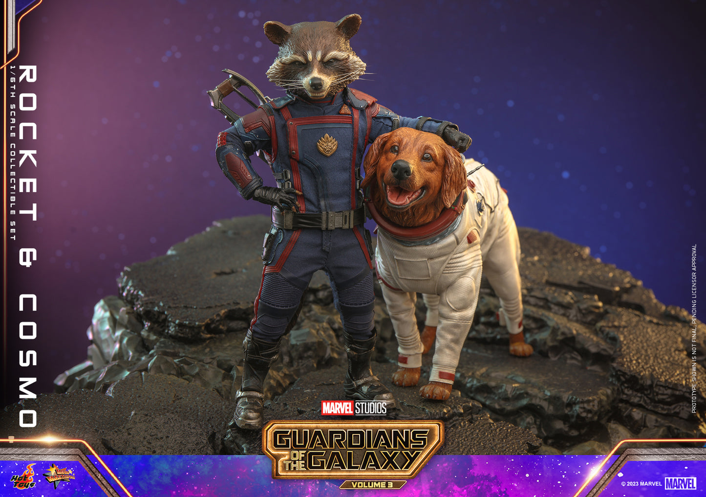 (PO) Movie Masterpiece Series MMS708 - Guardians of the Galaxy Vol. 3 - Rocket & Cosmo