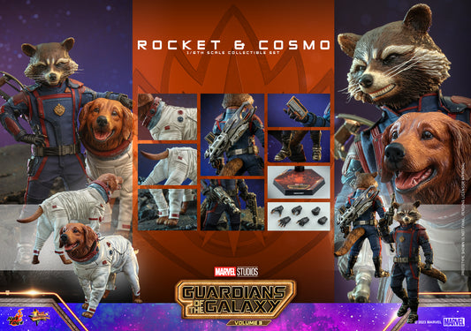 (PO) Movie Masterpiece Series MMS708 - Guardians of the Galaxy Vol. 3 - Rocket & Cosmo