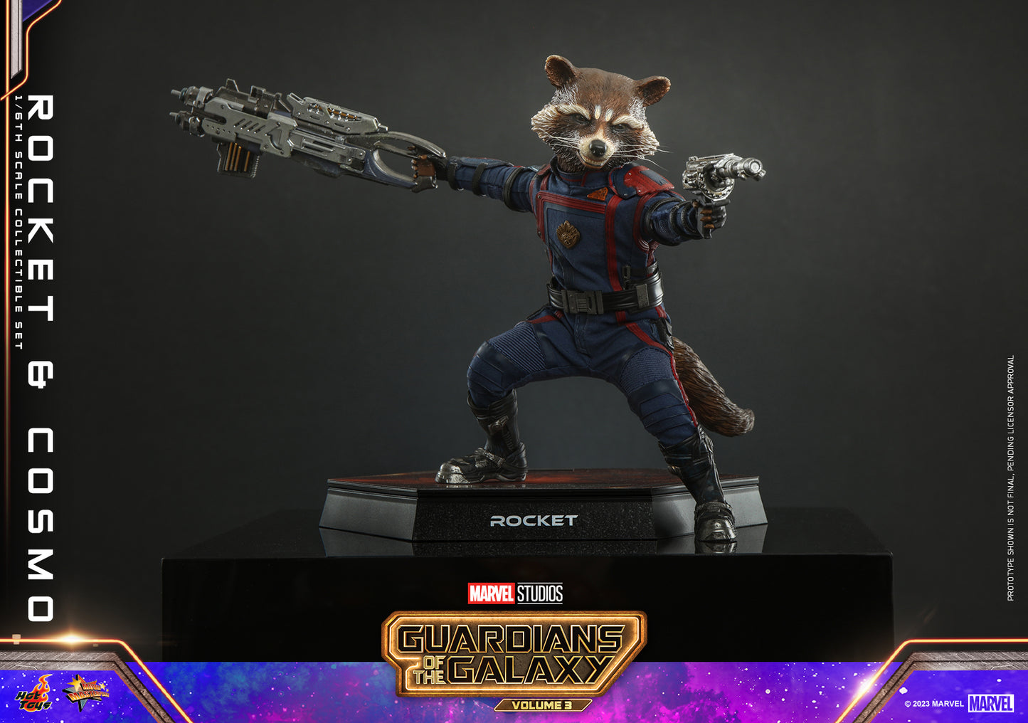 (PO) Movie Masterpiece Series MMS708 - Guardians of the Galaxy Vol. 3 - Rocket & Cosmo