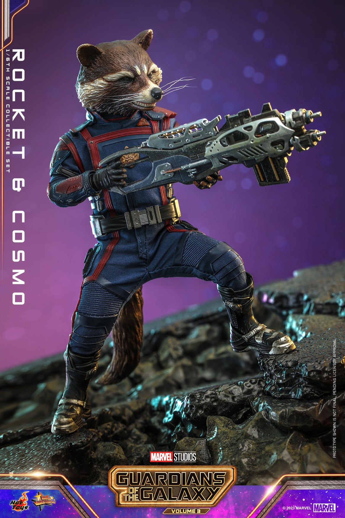 (PO) Movie Masterpiece Series MMS708 - Guardians of the Galaxy Vol. 3 - Rocket & Cosmo