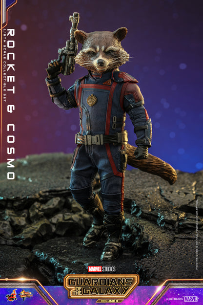 (PO) Movie Masterpiece Series MMS708 - Guardians of the Galaxy Vol. 3 - Rocket & Cosmo