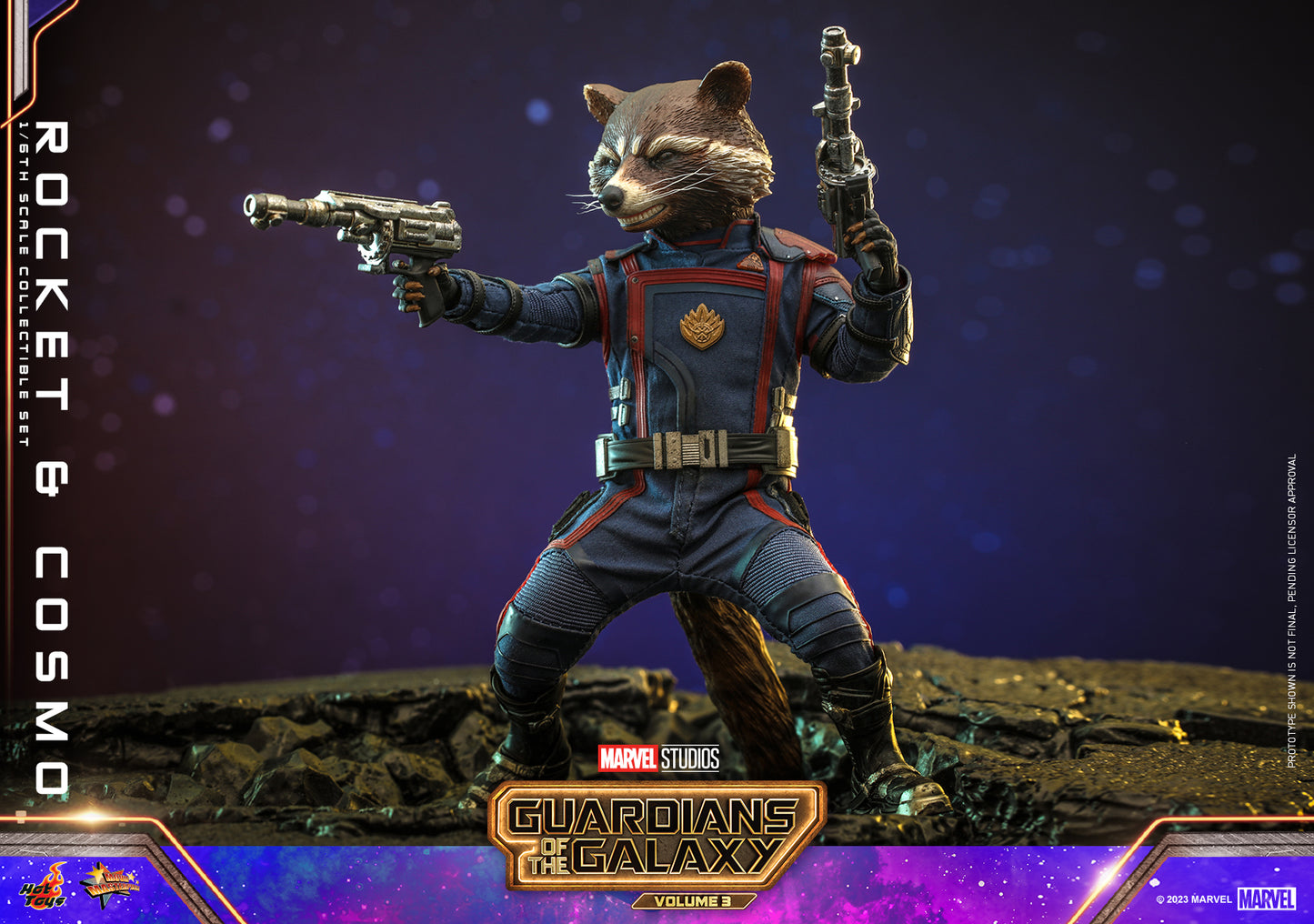 (PO) Movie Masterpiece Series MMS708 - Guardians of the Galaxy Vol. 3 - Rocket & Cosmo