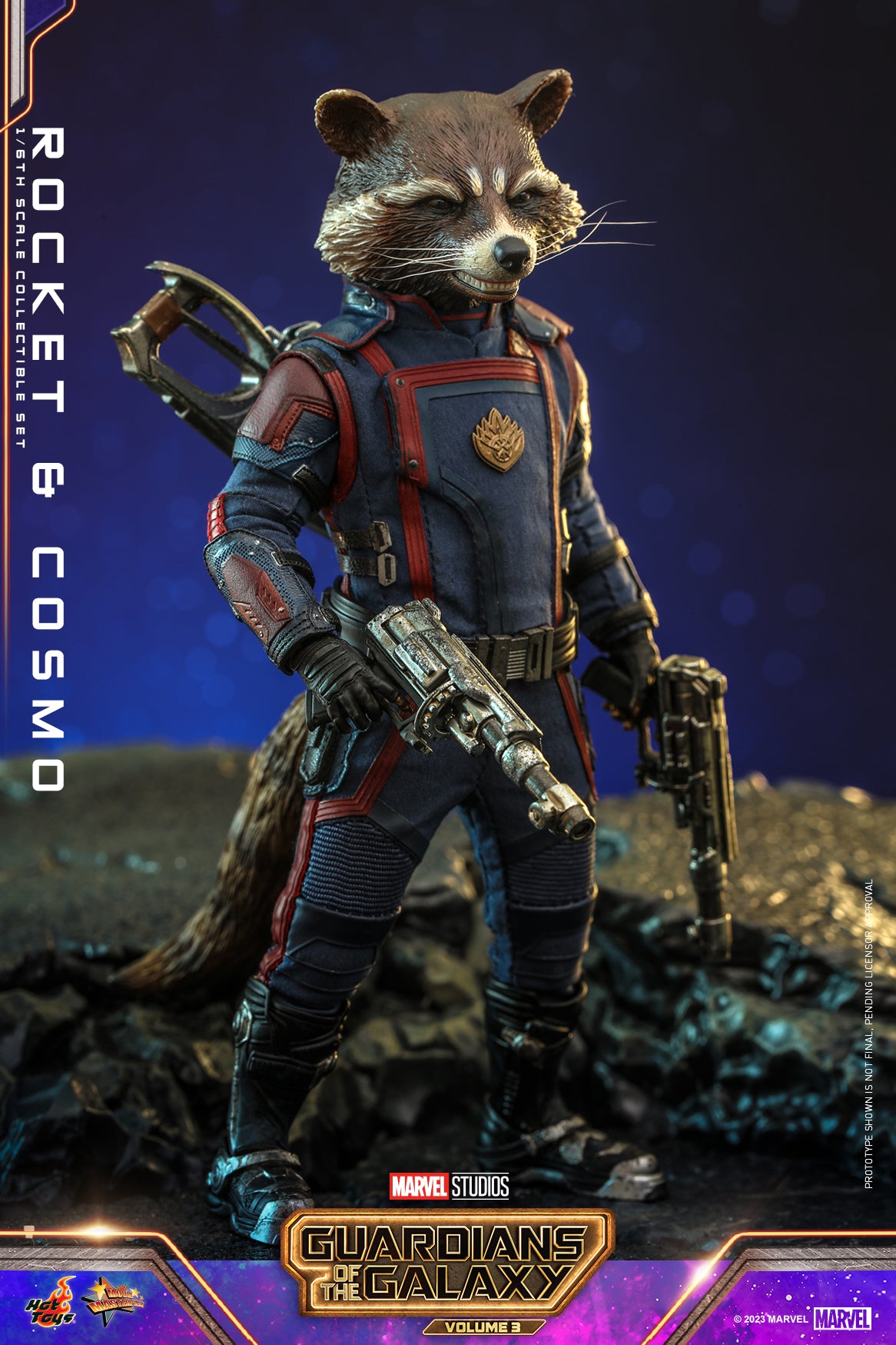 (PO) Movie Masterpiece Series MMS708 - Guardians of the Galaxy Vol. 3 - Rocket & Cosmo