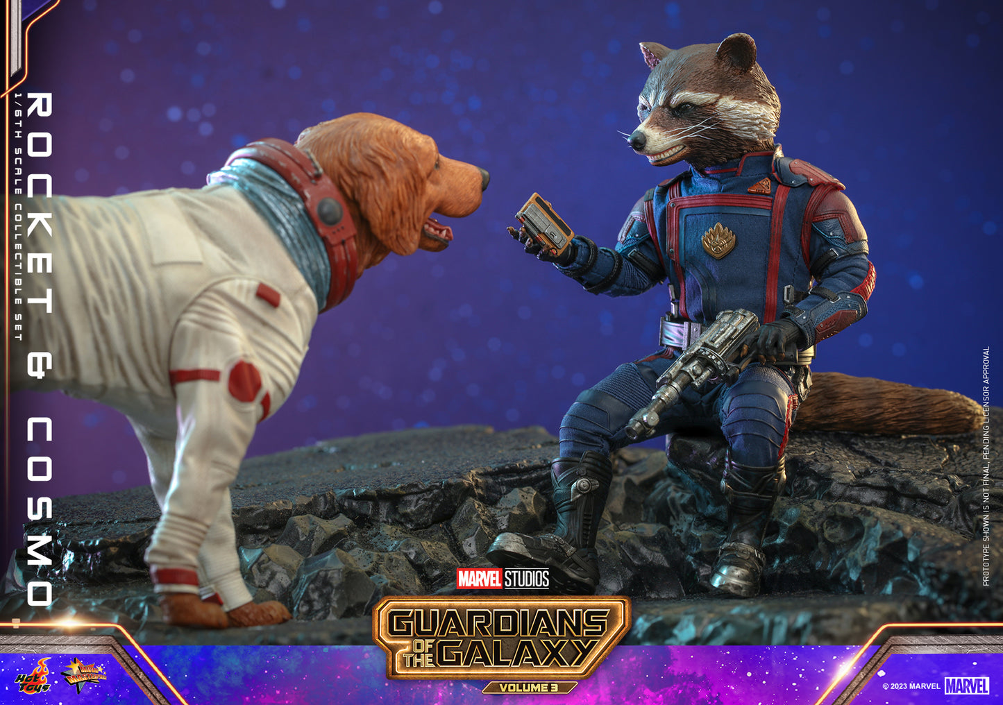 (PO) Movie Masterpiece Series MMS708 - Guardians of the Galaxy Vol. 3 - Rocket & Cosmo