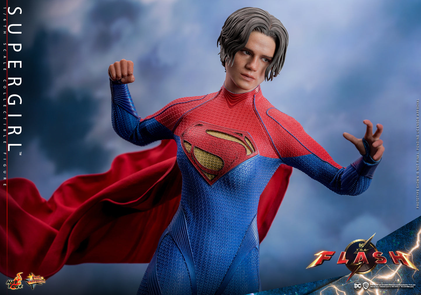 (PO) Movie Masterpiece Series MMS715 - The Flash - Supergirl