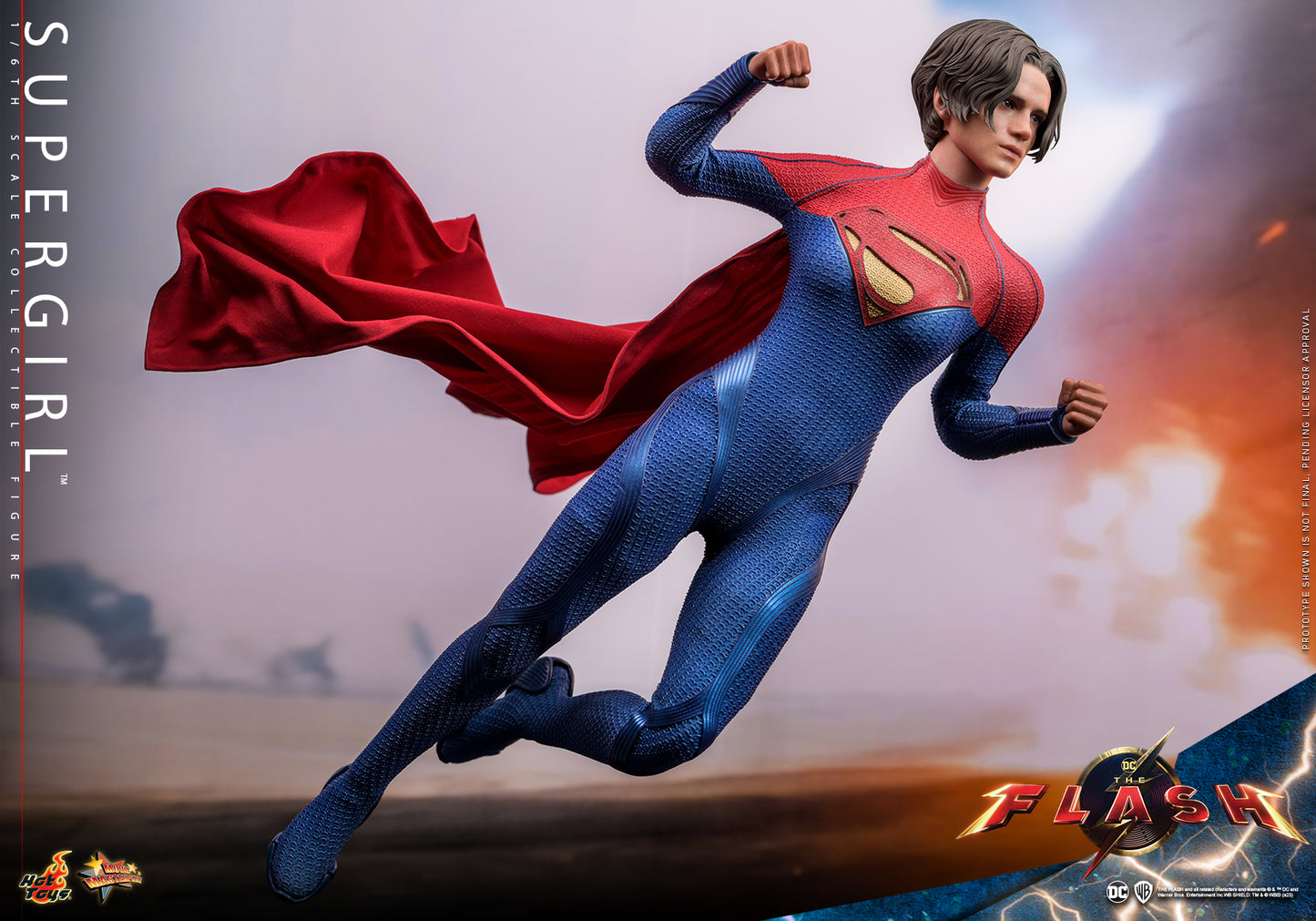 (PO) Movie Masterpiece Series MMS715 - The Flash - Supergirl