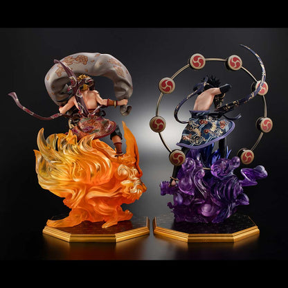 (PO) Precious G.E.M. Series Naruto Shippuden: Naruto Uzumaki Fujin & Sasuke Uchiha Raijin Set