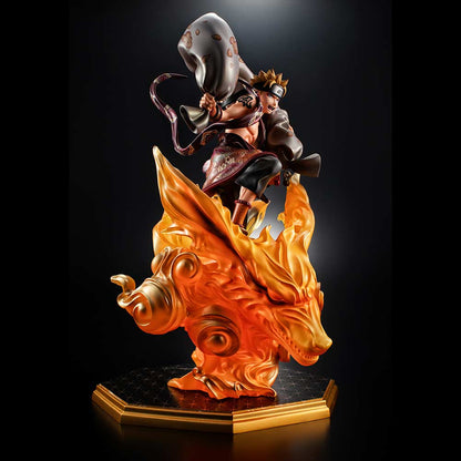 (PO) Precious G.E.M. Series Naruto Shippuden: Naruto Uzumaki Fujin & Sasuke Uchiha Raijin Set