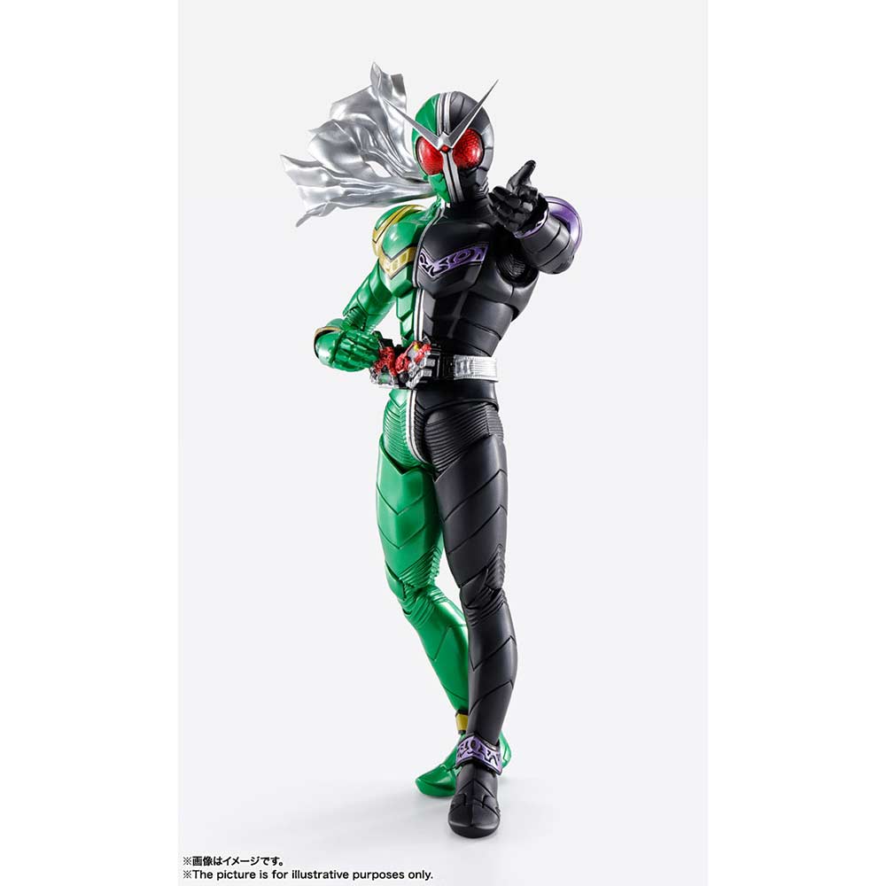 (PO) S.H.Figuarts (Shinkocchou Seihou) Kamen Rider W Cyclone Joker Fuuto PI Animated Commemoration (Re-issue)