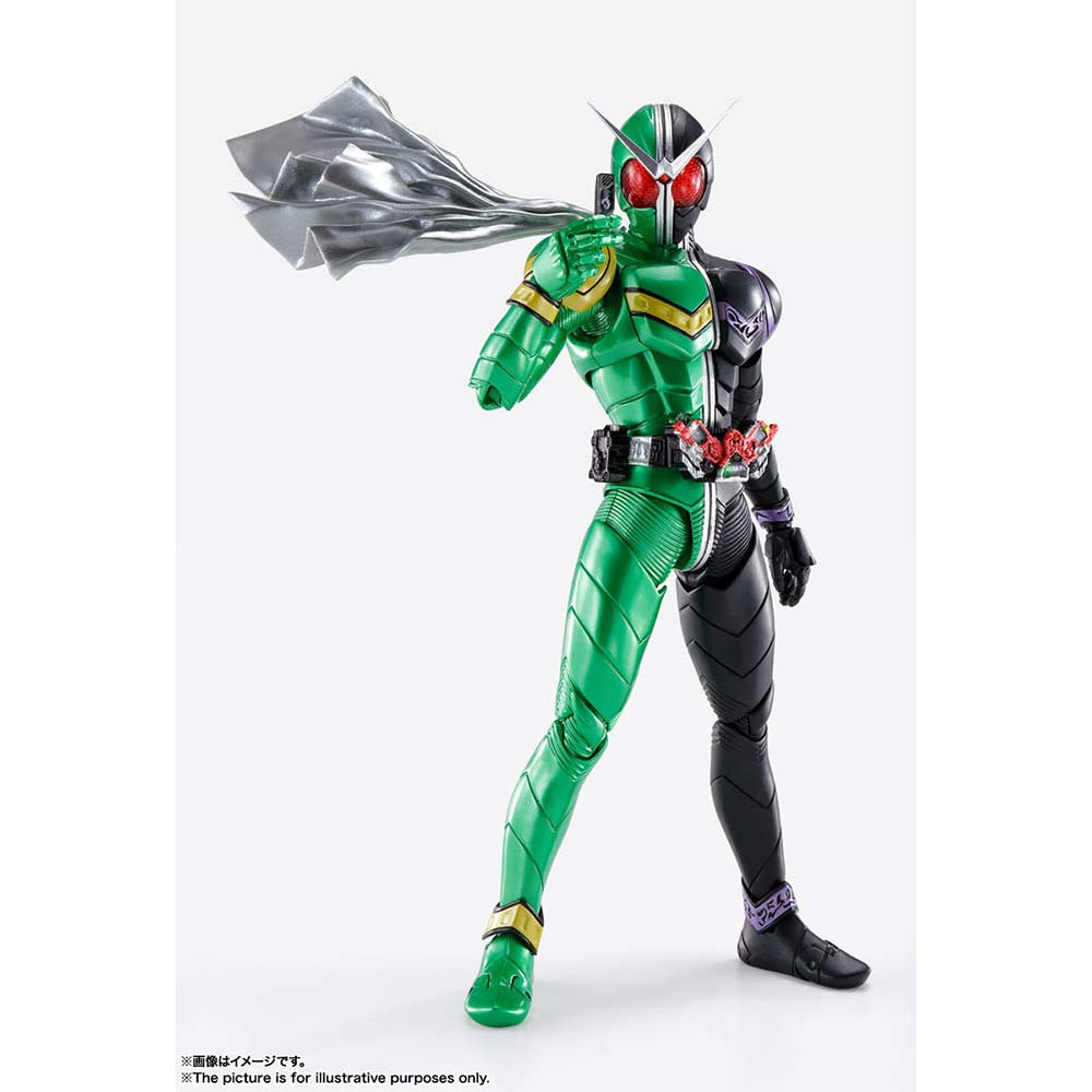 (PO) S.H.Figuarts (Shinkocchou Seihou) Kamen Rider W Cyclone Joker Fuuto PI Animated Commemoration (Re-issue)