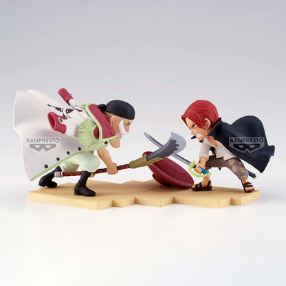 (PO) One Piece World Collectable Figure Log Stories - Edward Newgate VS Shank