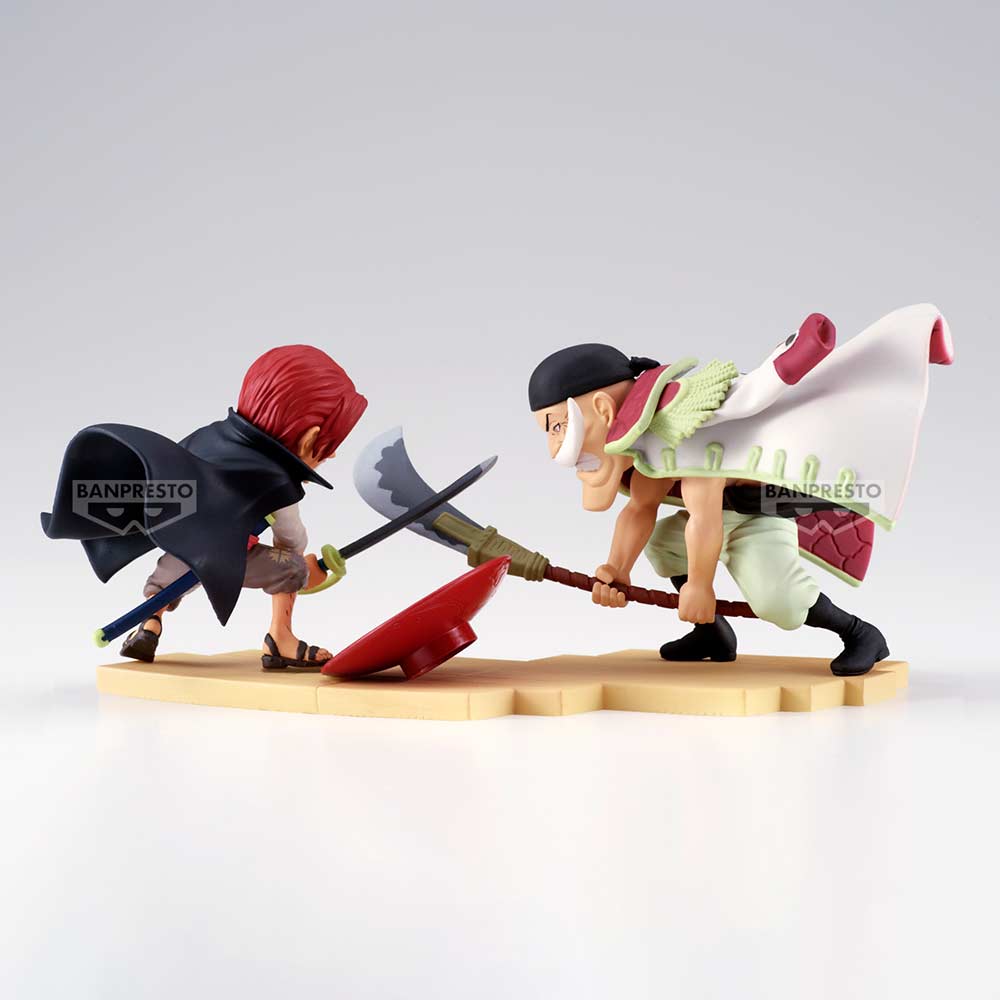 (PO) One Piece World Collectable Figure Log Stories - Edward Newgate VS Shank