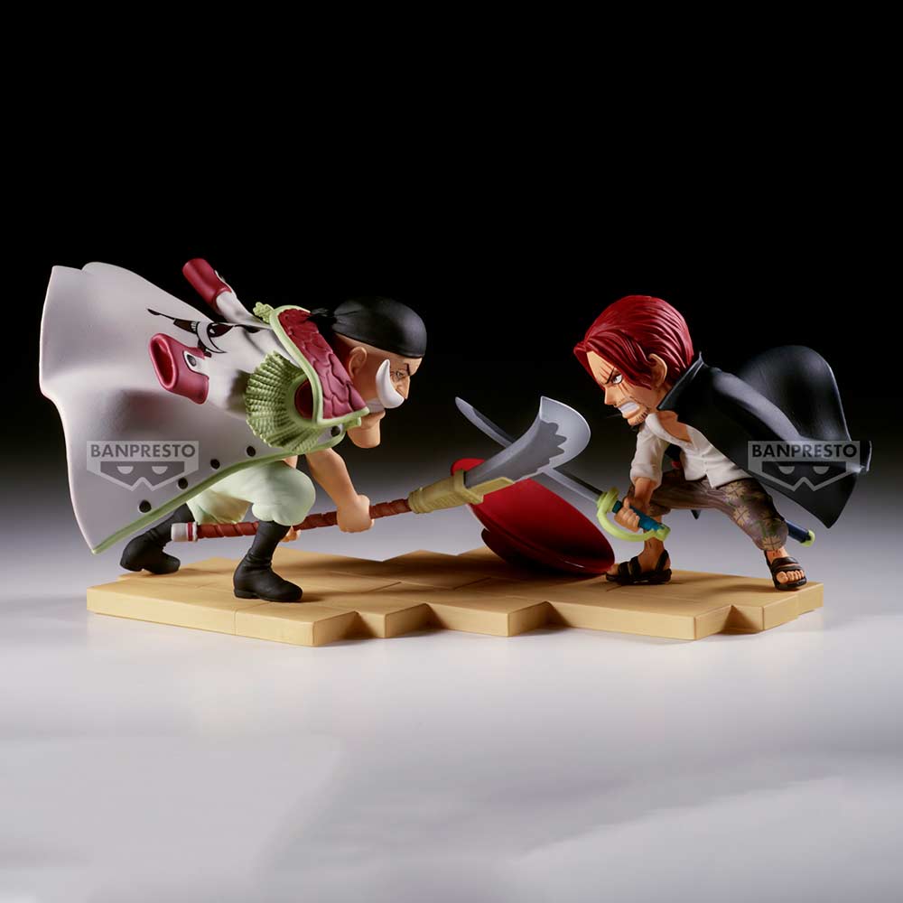 (PO) One Piece World Collectable Figure Log Stories - Edward Newgate VS Shank