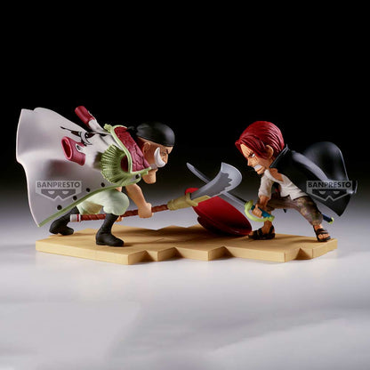 (PO) One Piece World Collectable Figure Log Stories - Edward Newgate VS Shank