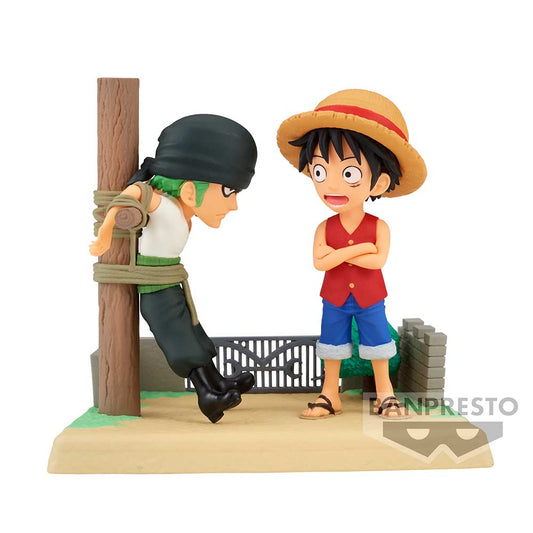 (PO) One Piece World Collectable Figure Log Stories - Monkey.D.Luffy & Roronoa Zoro