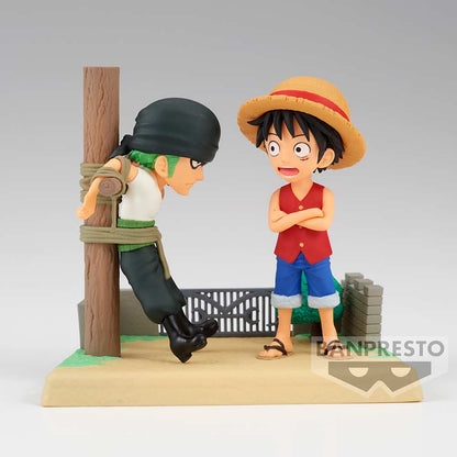 (PO) One Piece World Collectable Figure Log Stories - Monkey.D.Luffy & Roronoa Zoro