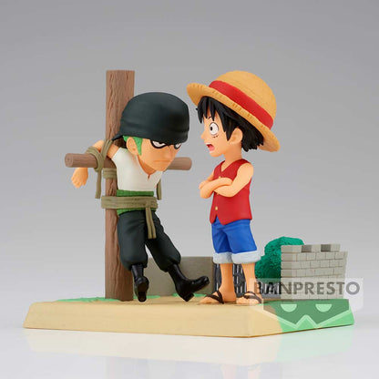 (PO) One Piece World Collectable Figure Log Stories - Monkey.D.Luffy & Roronoa Zoro