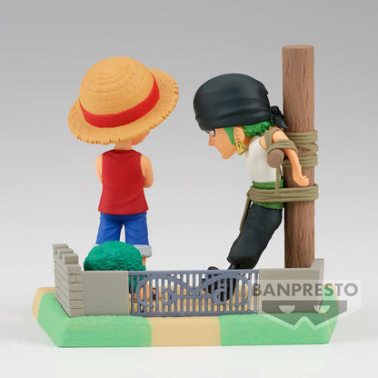 (PO) One Piece World Collectable Figure Log Stories - Monkey.D.Luffy & Roronoa Zoro