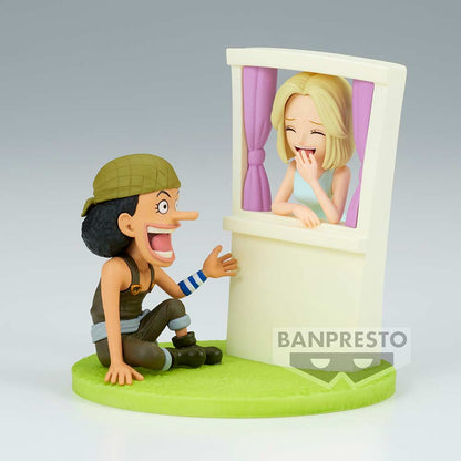 (PO) One Piece World Collectable Figure Log Stories - Usopp & Kaya