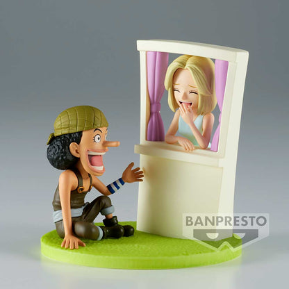 (PO) One Piece World Collectable Figure Log Stories - Usopp & Kaya