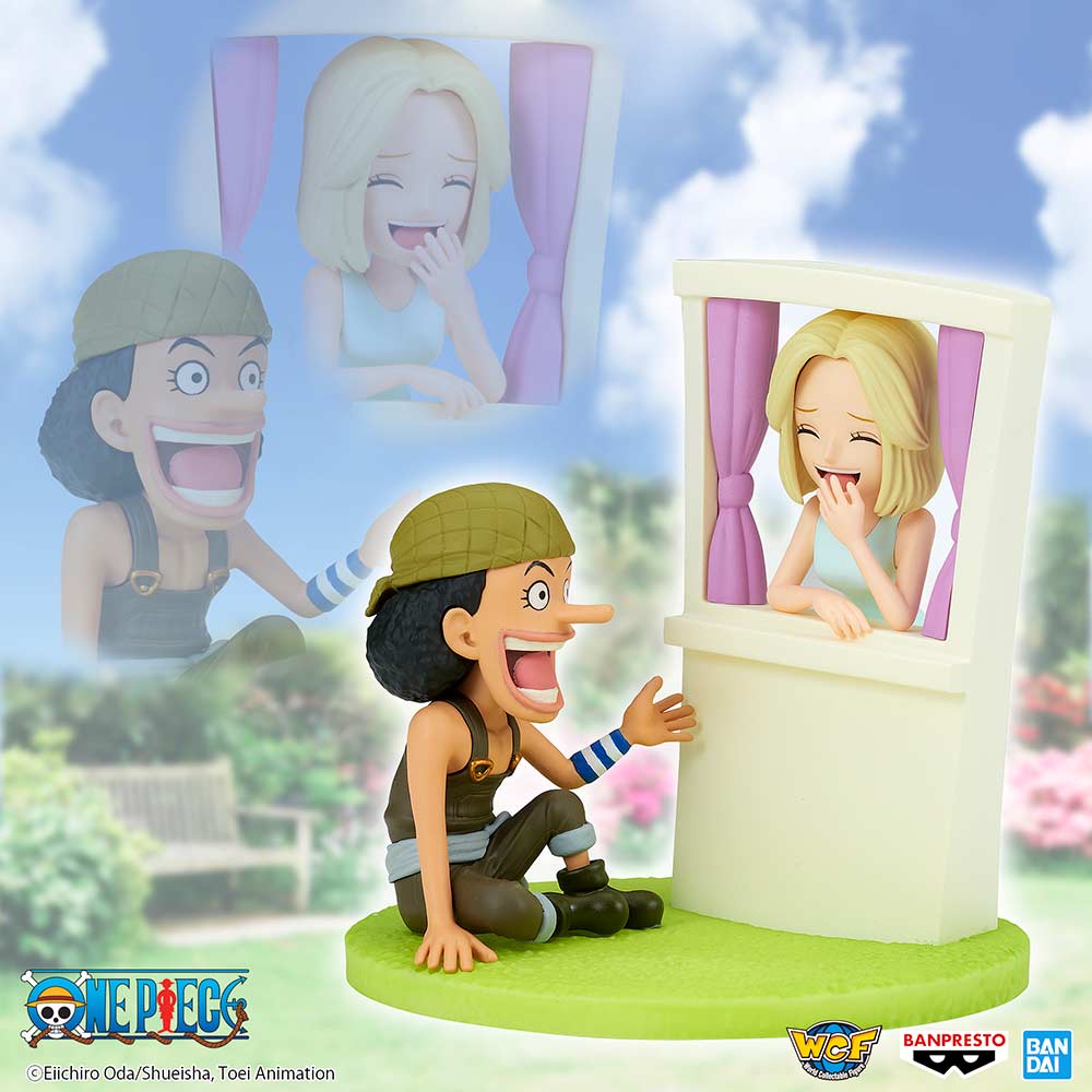 (PO) One Piece World Collectable Figure Log Stories - Usopp & Kaya