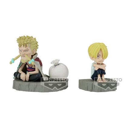 (PO) One Piece World Collectable Figure Log Stories - Sanji & Zeff