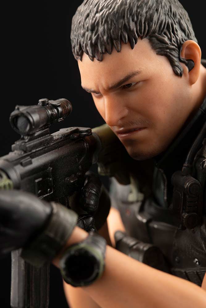 (PO) Resident Evil: Vendetta ARTFX Chris Redfield Renewal Package