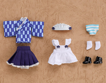 (PO) Nendoroid Doll Set Japanese Style Maid Sakura Color (Blue)