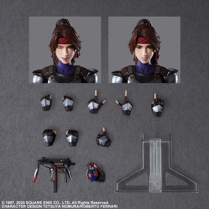 (PO) Final Fantasy VII Remake Play Arts Kai - Jessie & Cloud & Bike Set (Int ver)