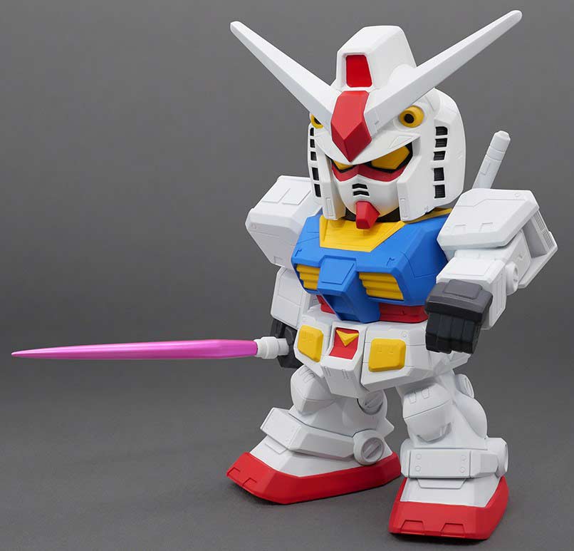 (PO) Jumbo Soft Vinyl Figure SD Gundam RX-78-2