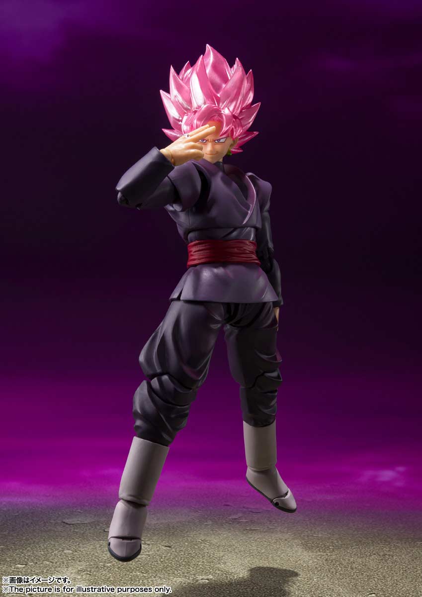 (PO) S.H.Figuarts Dragonball Super - Goku Black Super Saiyan Rose