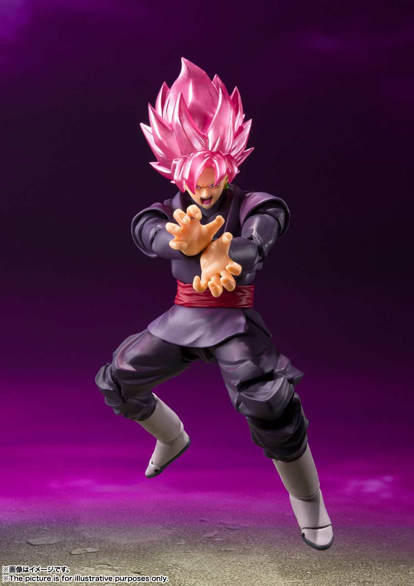 (PO) S.H.Figuarts Dragonball Super - Goku Black Super Saiyan Rose