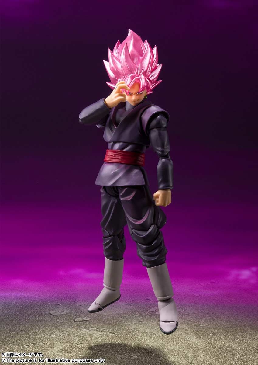 (PO) S.H.Figuarts Dragonball Super - Goku Black Super Saiyan Rose