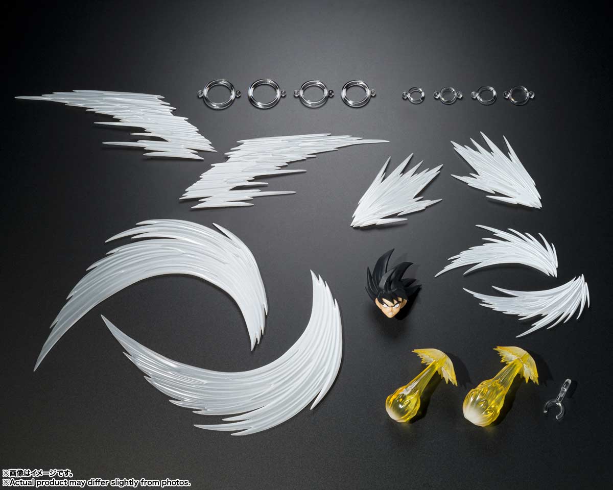 (PO) S.H.Figuarts Dragonball Z Son Gokou Effect Parts Set