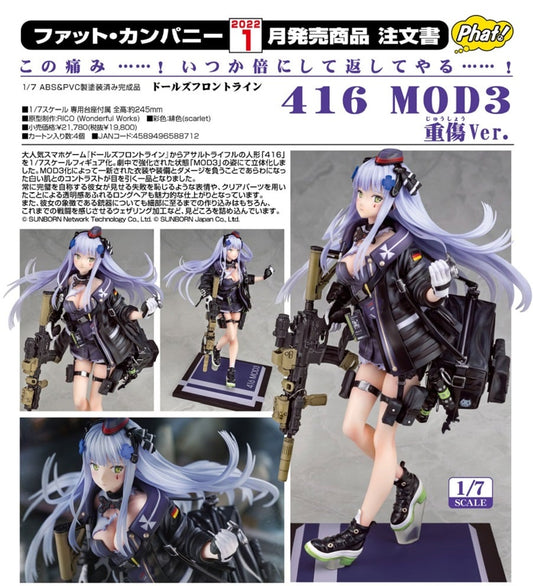 (PO) Dolls' Frontline- 416 MOD3 Heavy Damage Ver.