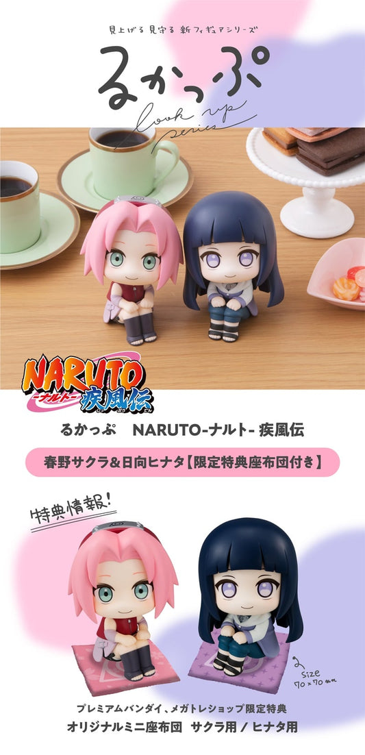 (PO) Look Up NARUTO Shippuden - Haruno Sakura & Hinata Hyuga set w/Gift