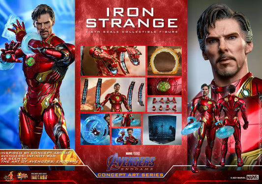 (PO) Movie Masterpiece Series Diecast MMS606D41 - Avengers: Endgame (Concept Art Series) - Iron Strange