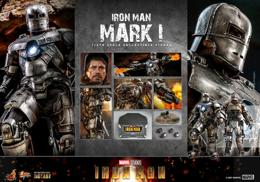 (PO) Movie Masterpiece Series Diecast MMS605D40 - Iron Man - Iron Man Mark I