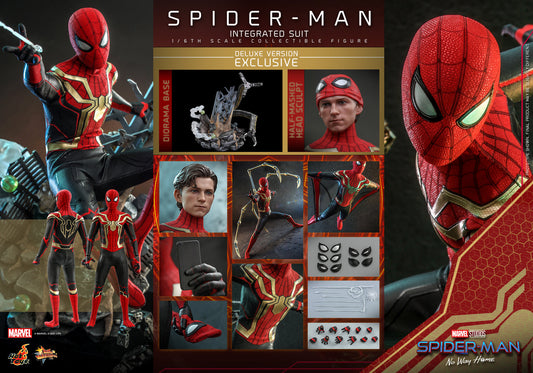 (PO) Movie Masterpiece Series MMS624 - Spider-Man: No Way Home - Spider-Man (Integrated Suit) Deluxe version