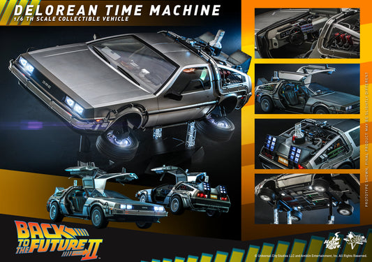 (PO) Movie Masterpiece Series MMS636 - Back to the Future II - Delorean Time Machine