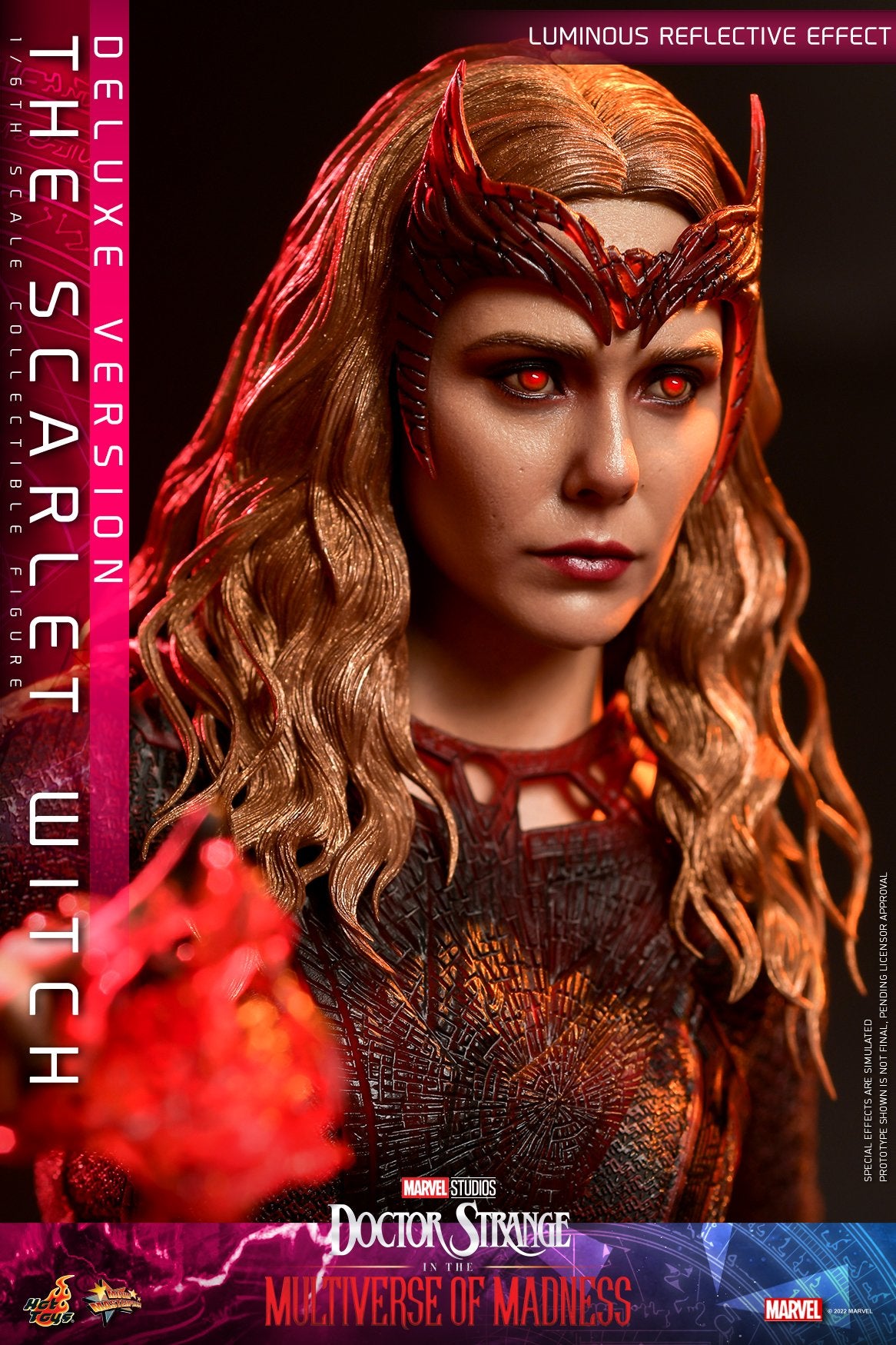 (PO) Movie Masterpiece Series MMS653 - Doctor Strange in the Multiverse of Madness - The Scarlet Witch (Deluxe Version)