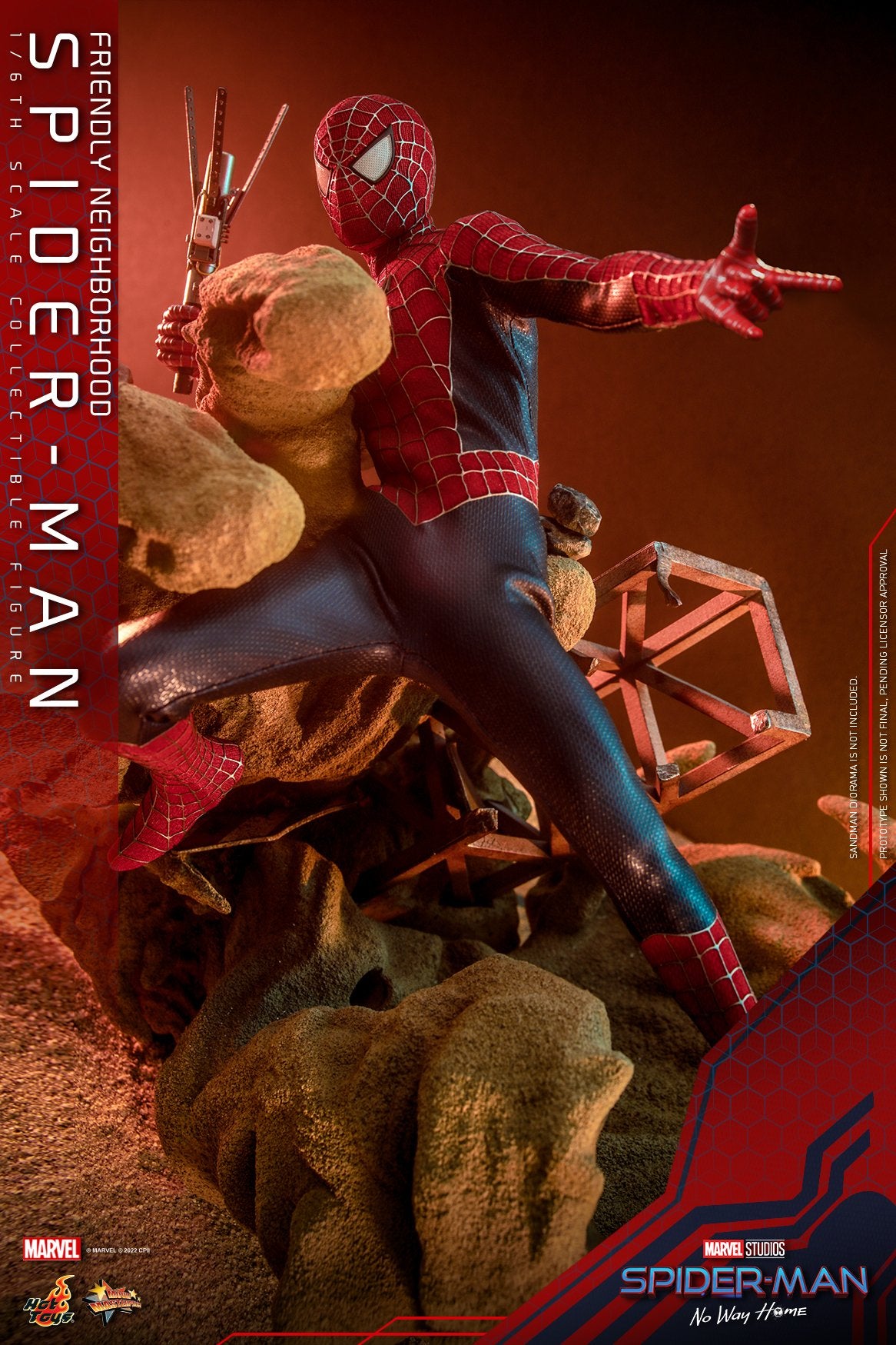 (PO) Movie Masterpiece Series MMS661 - Spider-Man: No Way Home - Friendly Neighborhood Spider-Man
