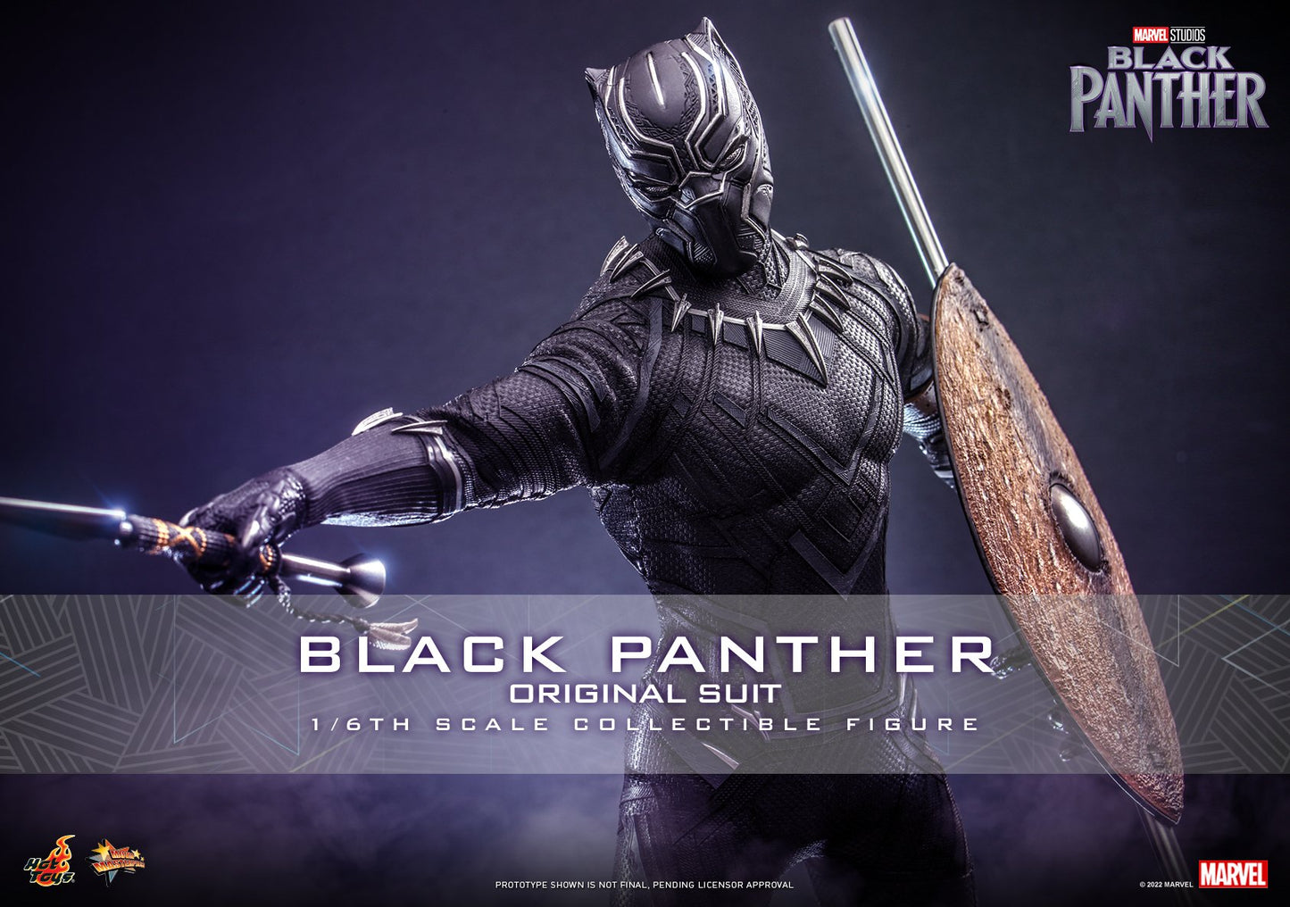 (PO) Movie Masterpiece Series MMS671 - Black Panther Legacy - Black Panther (Original Suit)
