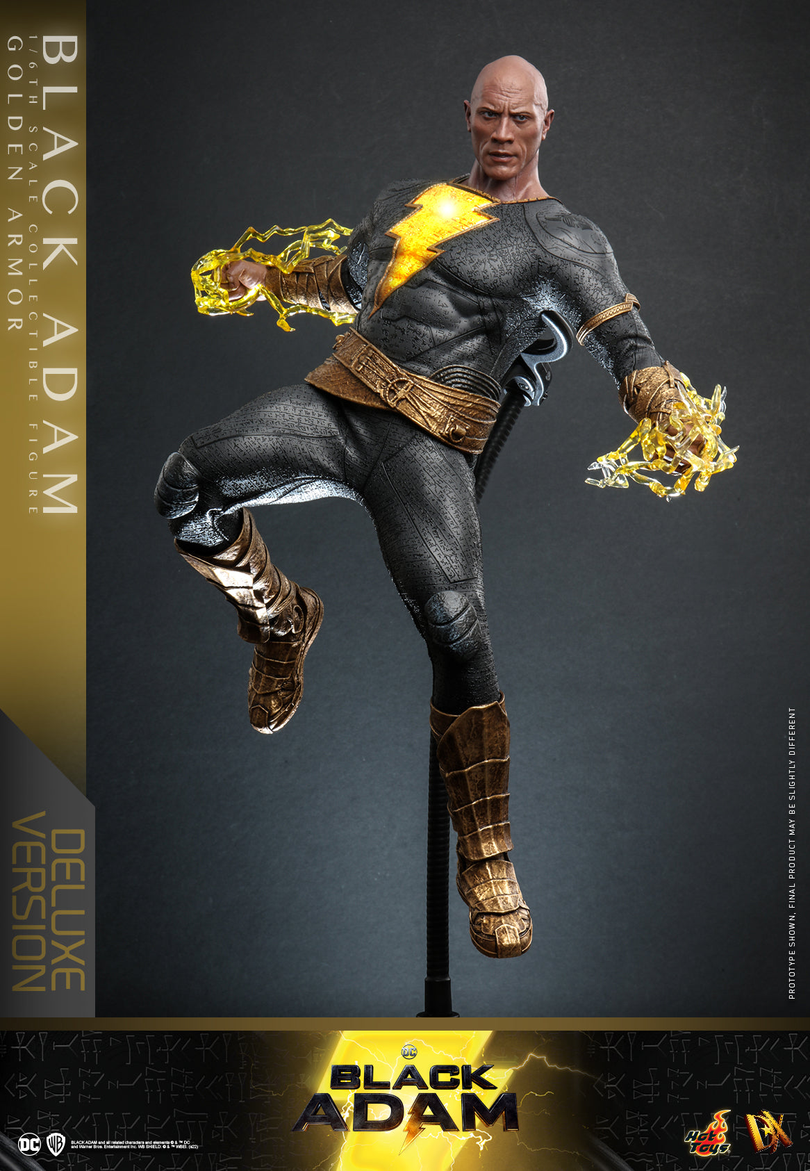 (PO) Deluxe Series DX29 - Black Adam - Black Adam (Golden Armor) (Deluxe Version)