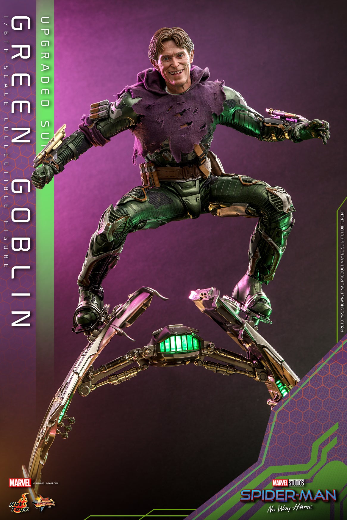 (PO) Movie Masterpiece Series MMS674 - Spider-Man: No Way Home - Green Goblin (Upgraded Suit)