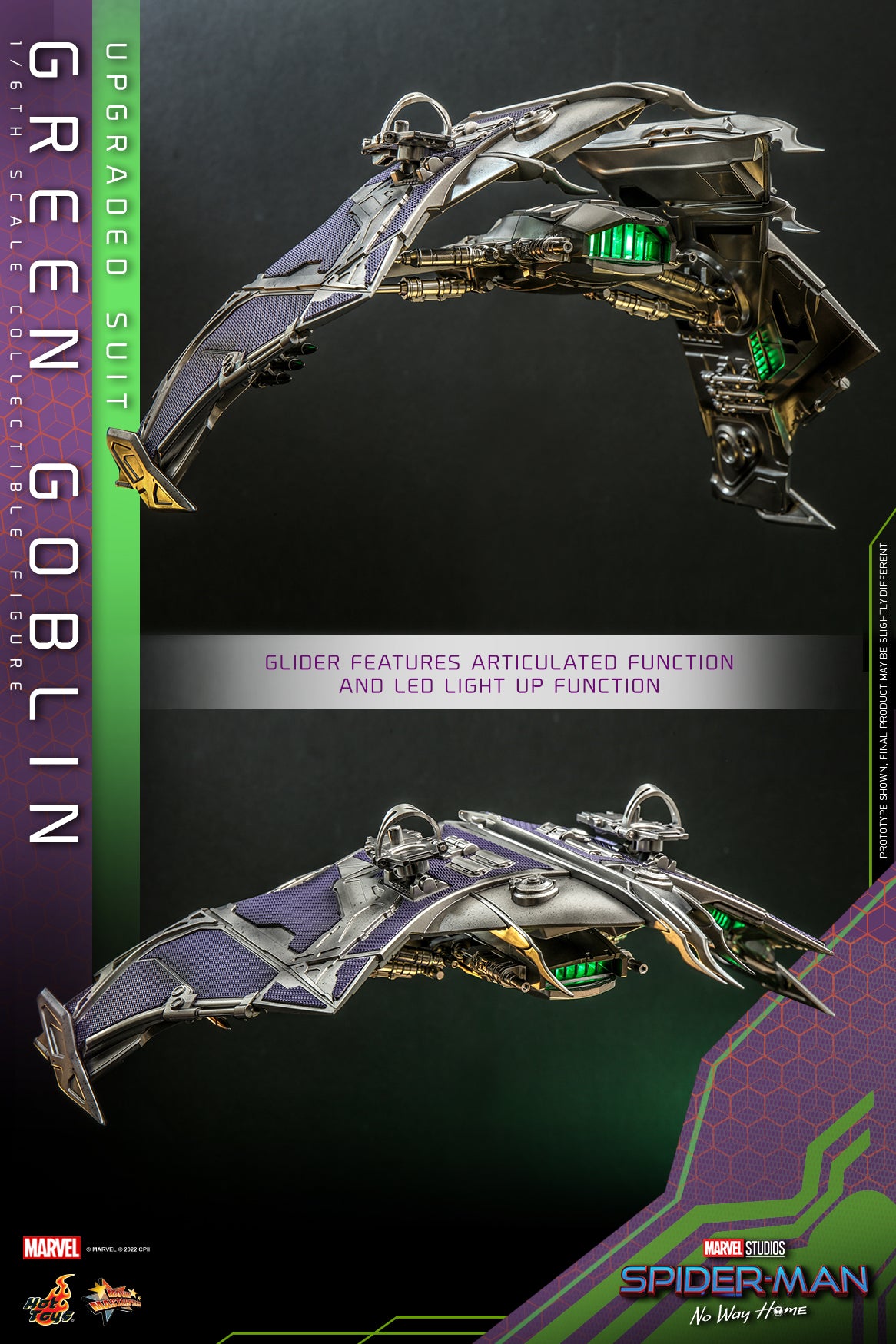 (PO) Movie Masterpiece Series MMS674 - Spider-Man: No Way Home - Green Goblin (Upgraded Suit)