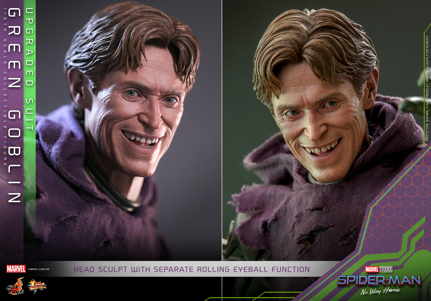 (PO) Movie Masterpiece Series MMS674 - Spider-Man: No Way Home - Green Goblin (Upgraded Suit)
