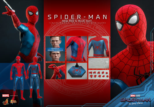 (PO) Movie Masterpiece Series MMS679 - Spider-Man: No Way Home - Spider-Man (New Red & Blue Suit)