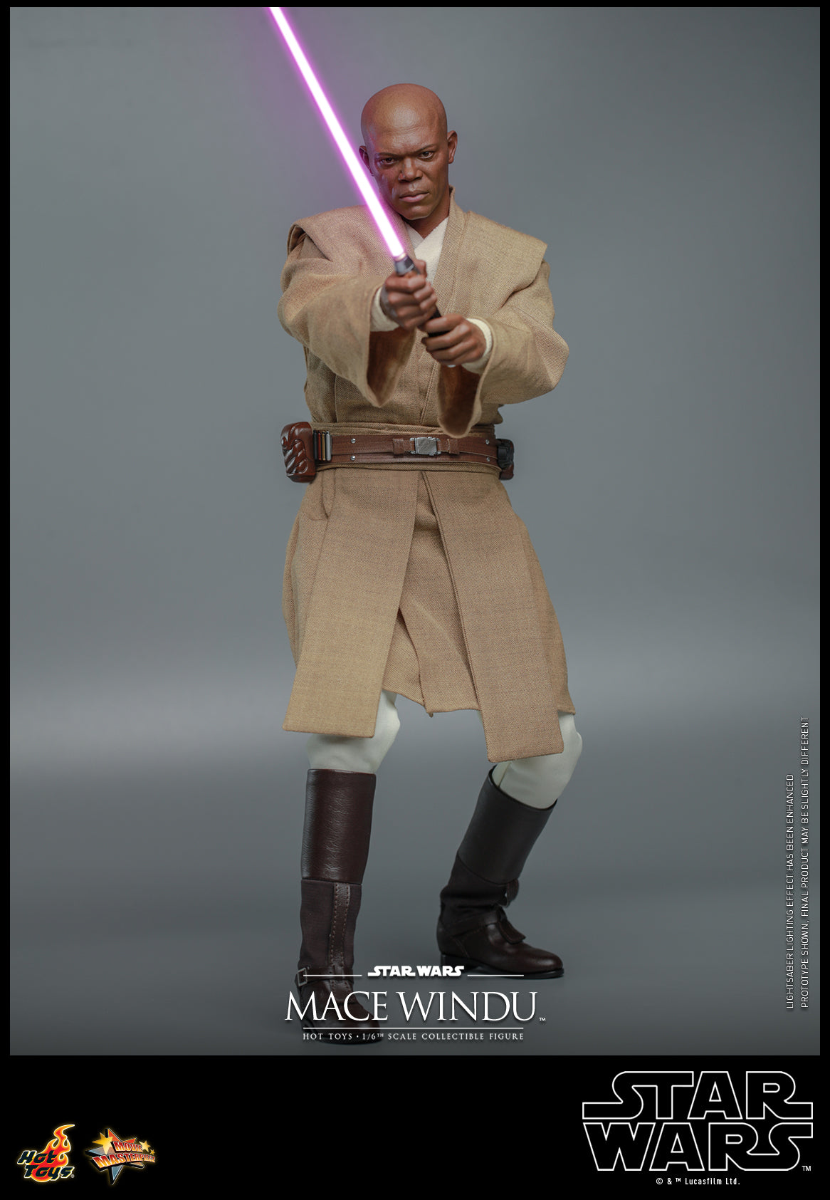 (PO) Movie Masterpiece Series MMS681 - Star Wars: Episode II Attack of the Clones - Mace Windu